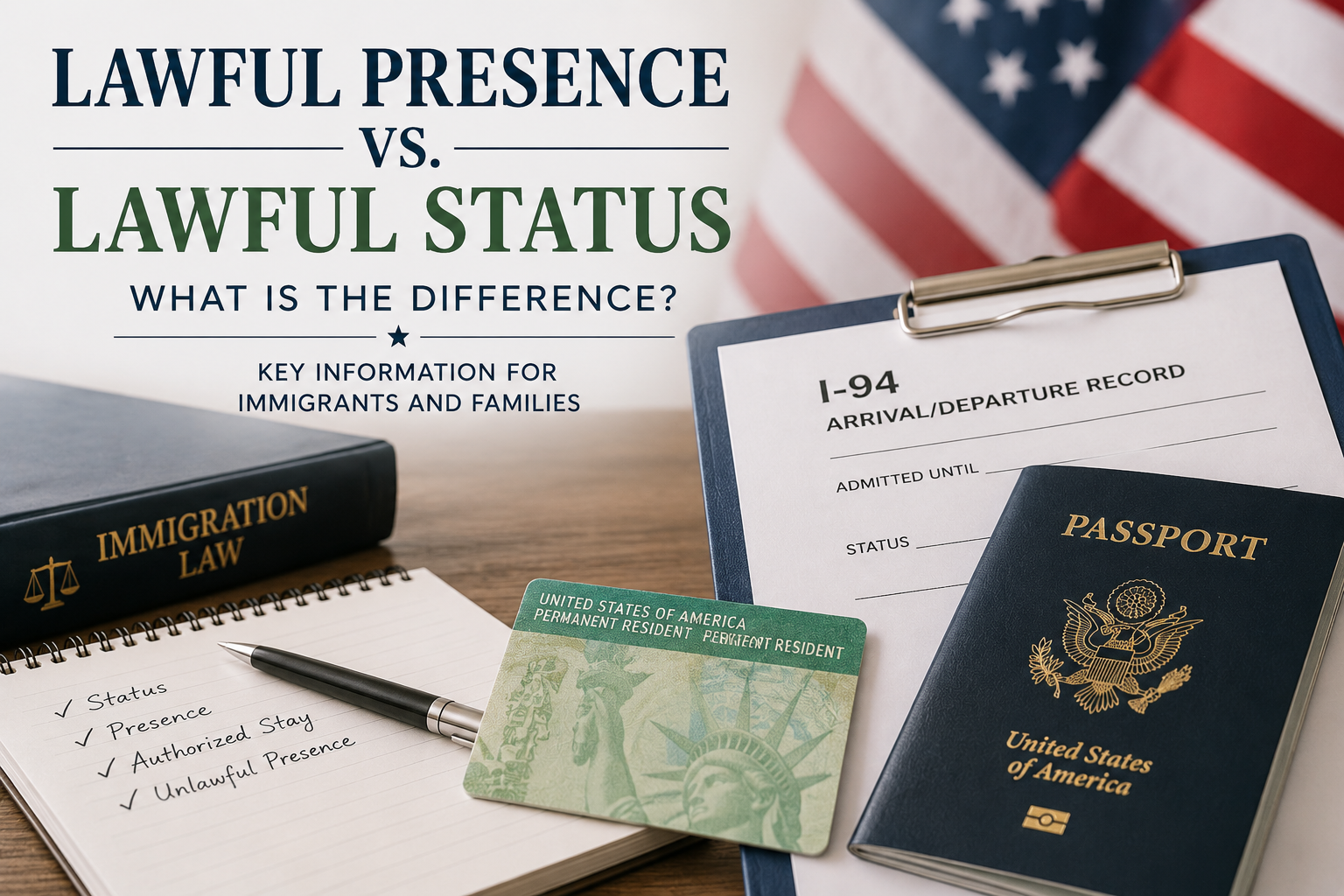 Lawful Presence and Lawful Status: Key Immigration Differences Explained