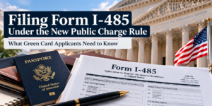 Filing Form I-485 under the new public charge rule? Learn about the new form edition, public benefits, evidence, and important filing requirements.