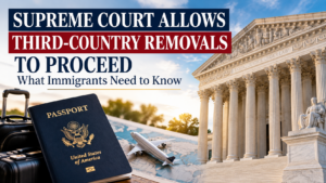 Third-country removals are before the Supreme Court in D.V.D. v. DHS. Learn what the September 29, 2026 order could mean for immigrants.